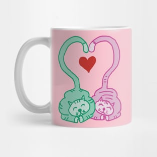 Cute couple cat Mug